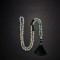Jáde-Aventurin-Tigrisszem Mala nyaklánc